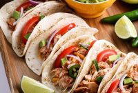 Delicious Slow Cooker Chicken Tacos Gluten Free