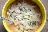 Easy Gluten-Free Slow Cooker Chicken & Northern Bean Chili