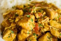 Creamy Pressure Cooker Coconut Chicken Curry