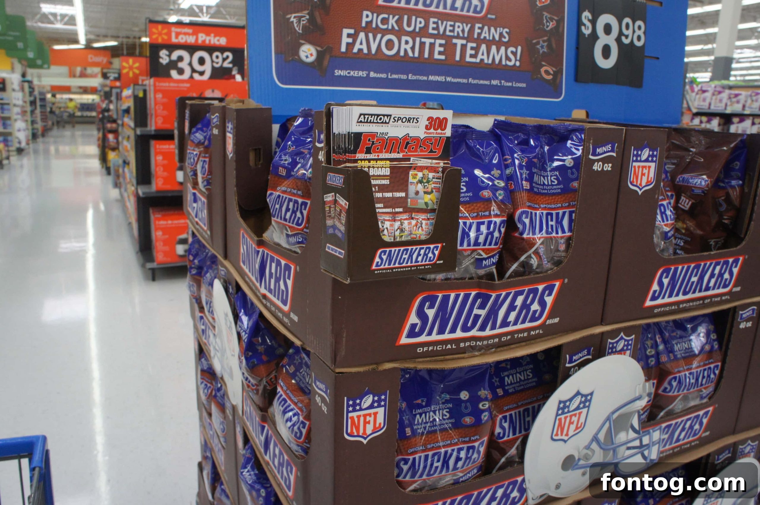 SNICKERS NFL Minis candy SNICKERS Brand NFL Minis, ideal for game day recipes