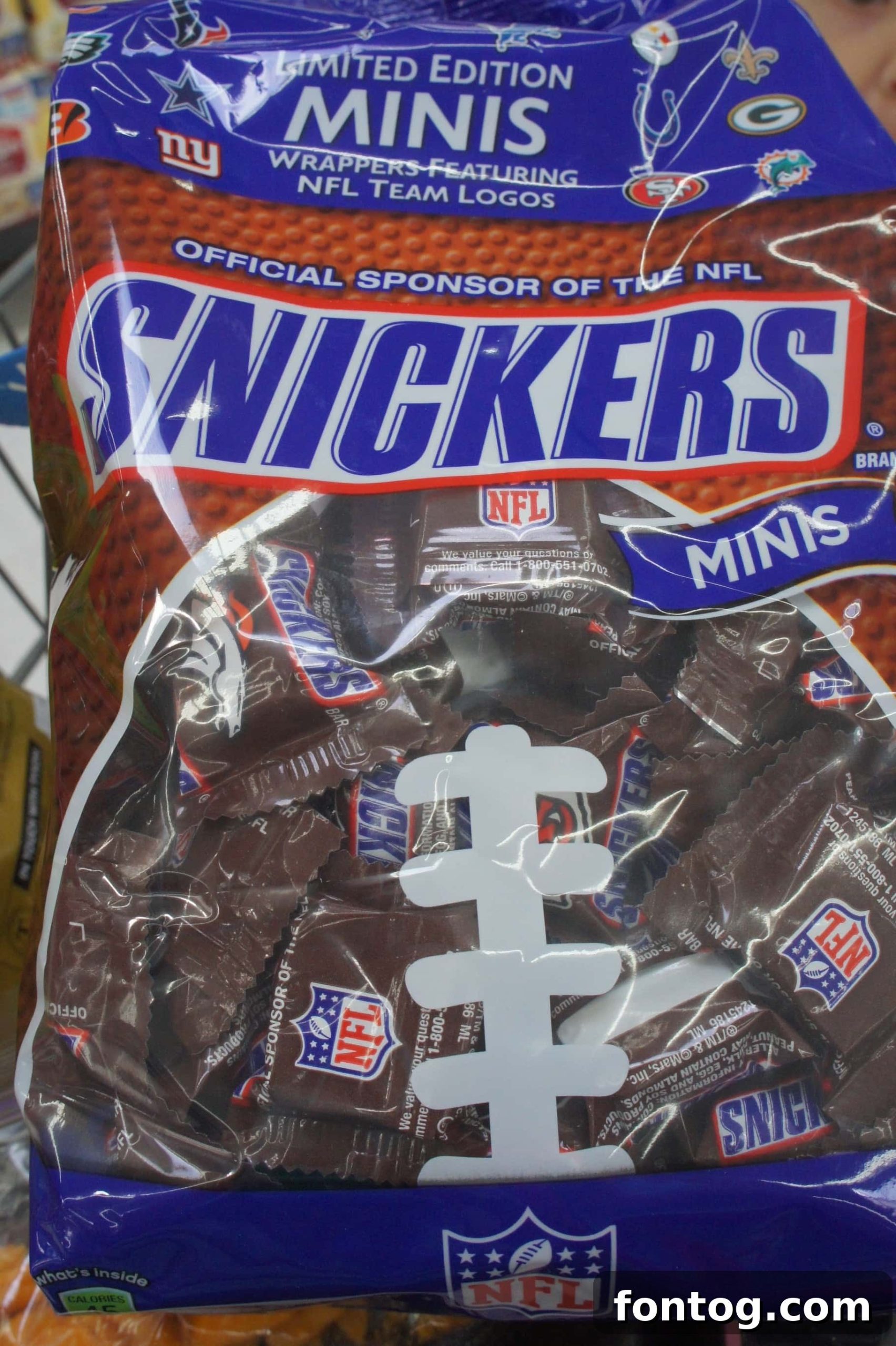 SNICKERS chocolate bar Close-up of a SNICKERS bar, showcasing its delicious layers