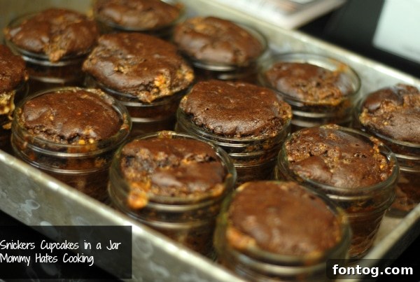 processed snickers for cupcakes Processed Snickers Minis, ready to be added to cupcake batter