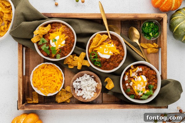 Hands-Off Slow Cooker Pumpkin Chili 7 slow cooker pumpkin chili