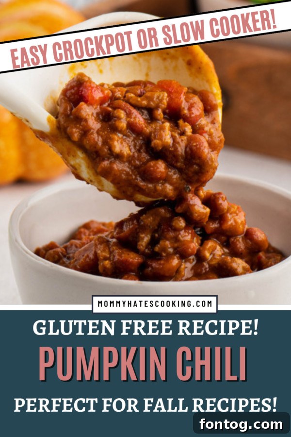 Hands-Off Slow Cooker Pumpkin Chili 10 slow cooker pumpkin chili