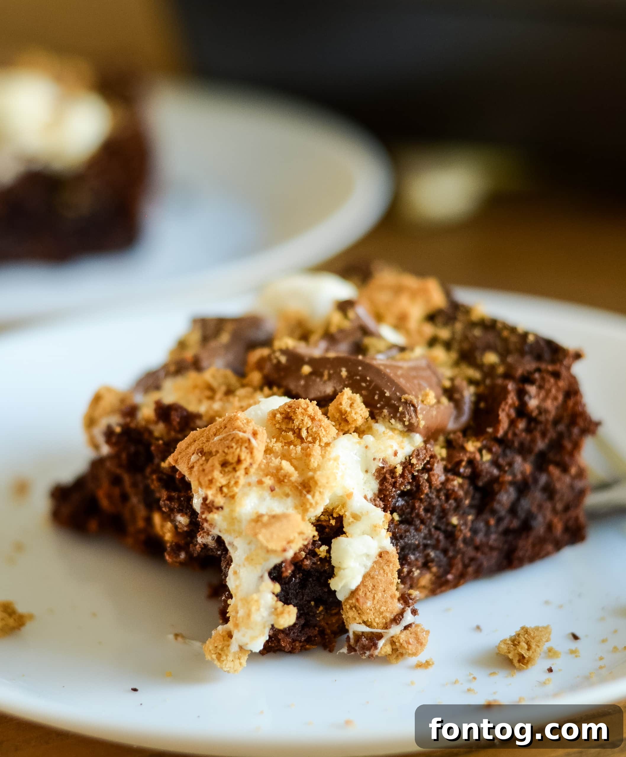 Gluten-Free S'mores Brownies