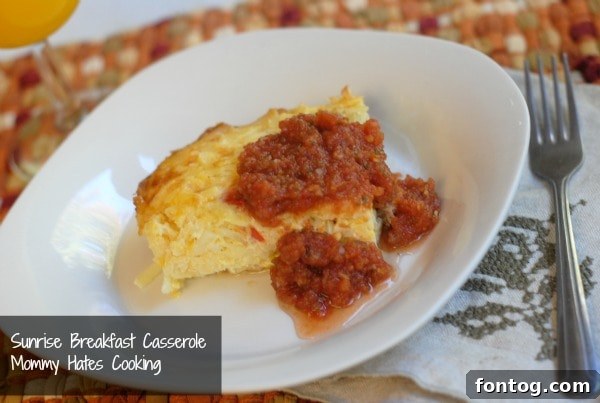 sunrise breakfast casserole