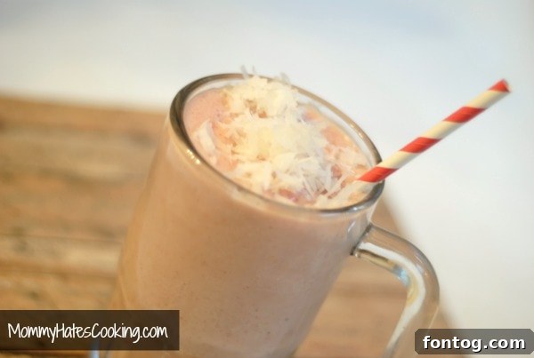 Hawaiian Strawberry Kiwi Smoothie