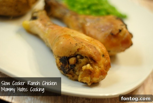 slow cooker ranch chicken