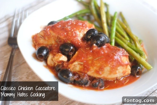 Rustic Italian Chicken Cacciatore 2 chicken cacciatore
