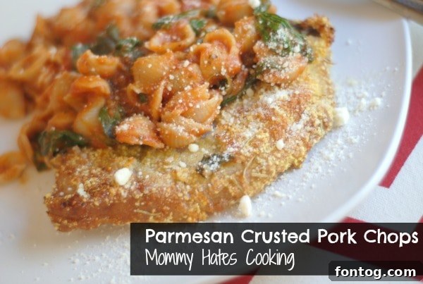 Parmesan Crusted Pork Chops