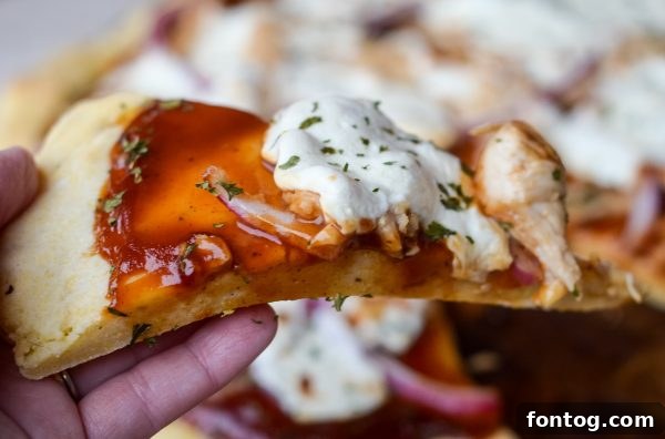 Gluten-Free BBQ Chicken Pizza