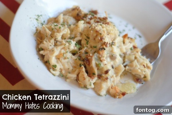 Gluten-Free Chicken Tetrazzini prepared