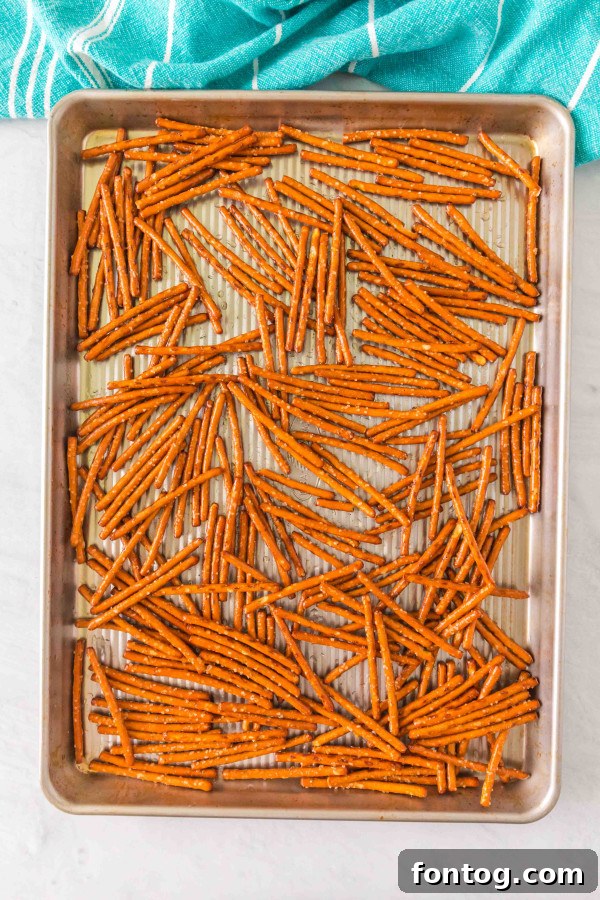 seasoned pretzels recipe, perfectly baked and ready to serve