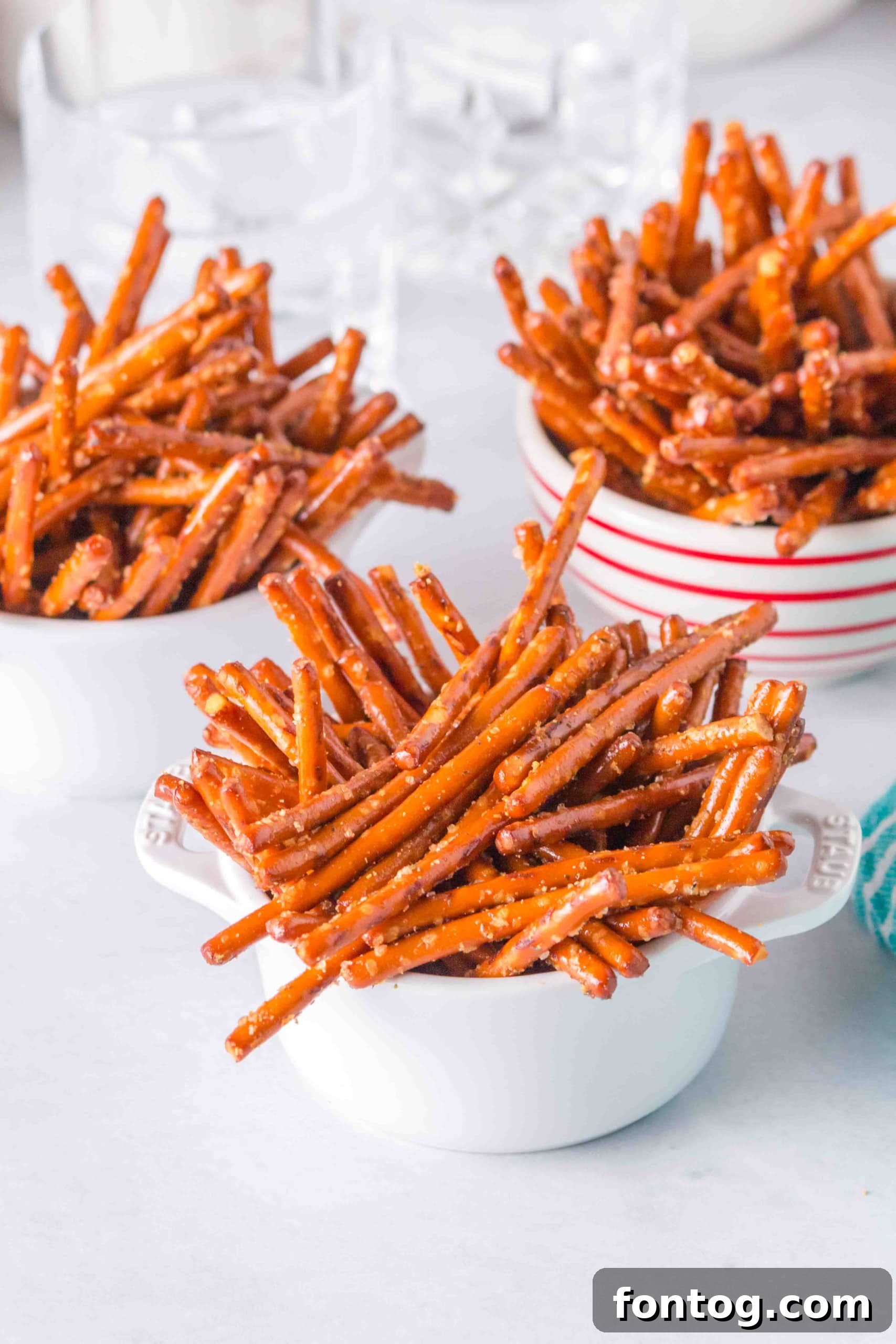 Delicious Seasoned Pretzels