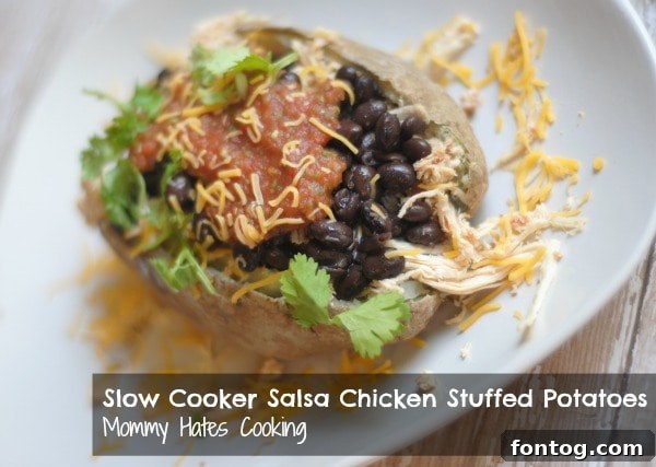 Slow Cooker Salsa Chicken for versatile meals