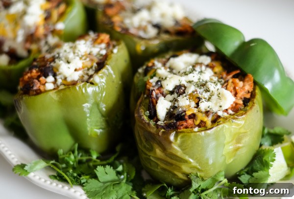 stuffed chicken peppers