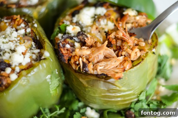 stuffed chicken peppers