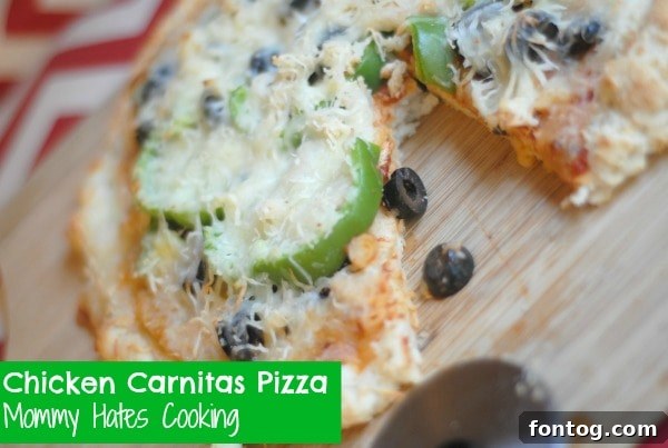 Mexican Chicken Pizza
