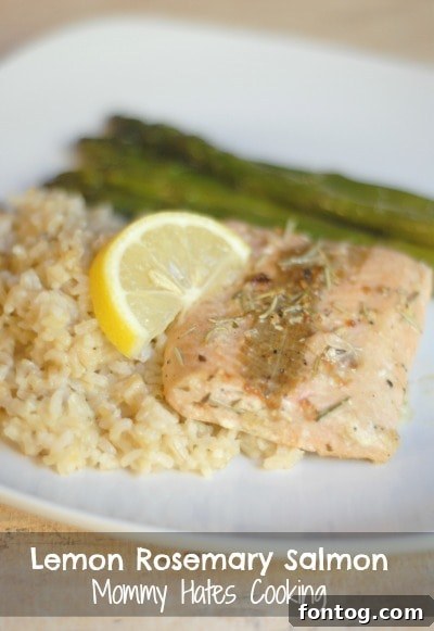 Lemon Rosemary Salmon
