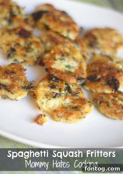 Spaghetti Squash Fritters