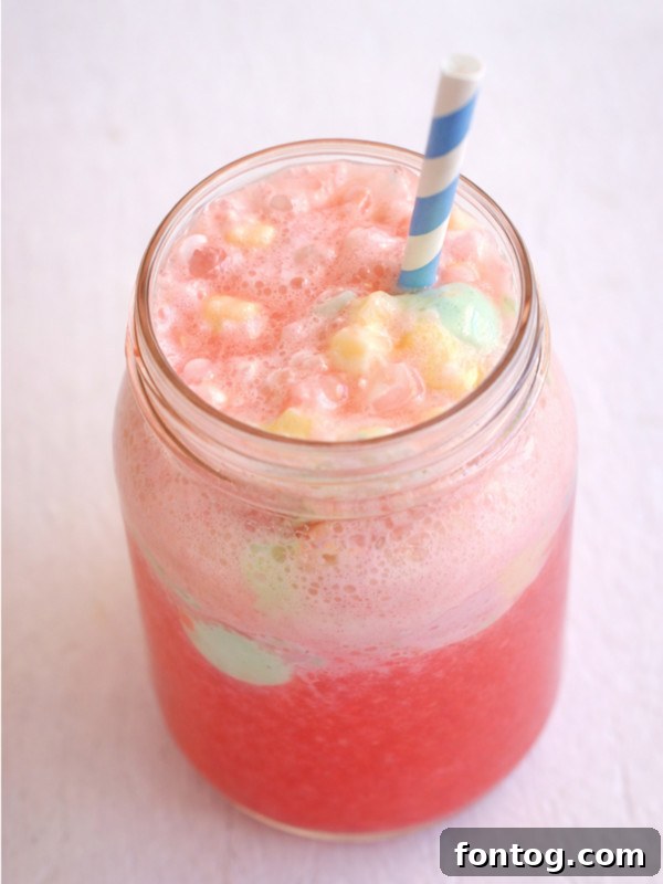 Color Burst Sherbet Punch 5 punch recipe with sherbet