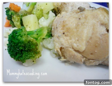 Slow Cooker Lemon Pepper Chicken