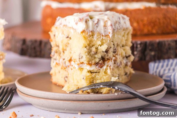 gluten free pecan cream cake
