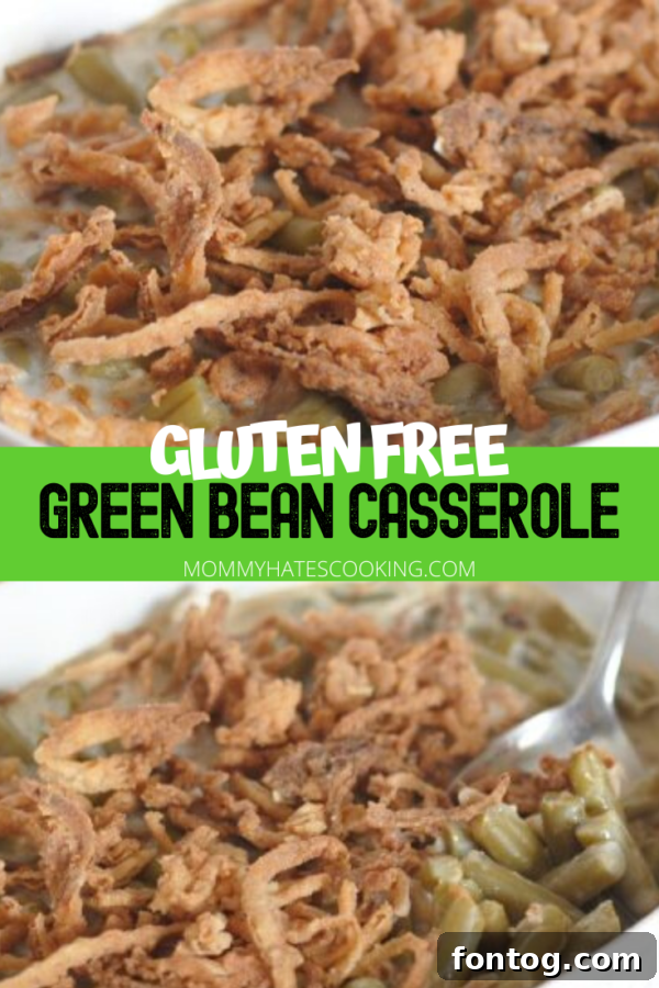 Gluten-Free Green Bean Casserole - A Healthy Holiday Alternative