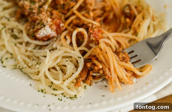 Ingredients for Easy Ranch Spaghetti