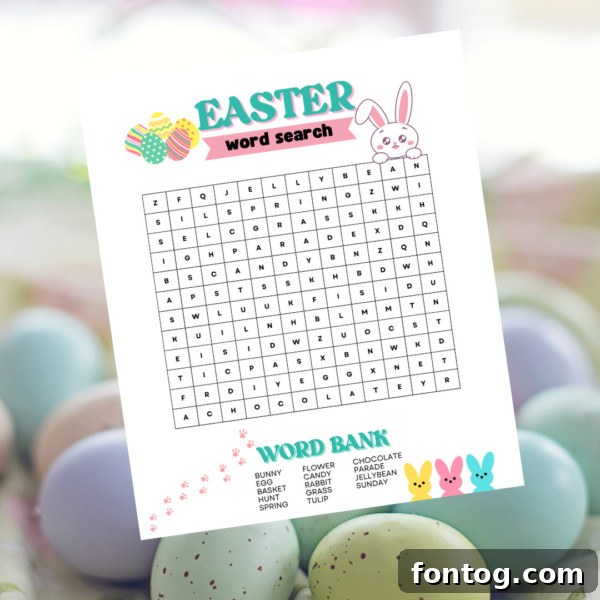 easter word search