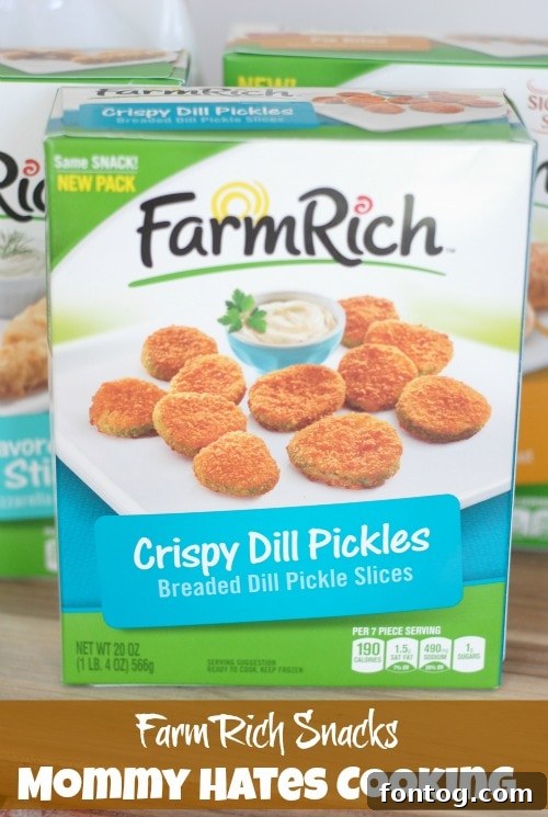 Farm Rich Fried Pickles - Crispy & Delicious Quick Appetizers