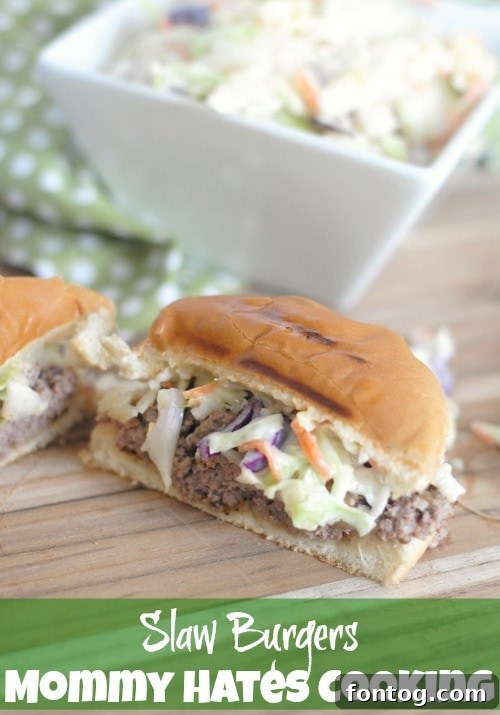 A selection of fresh ingredients including ground beef, coleslaw mix, pineapple, and MIRACLE WHIP, ready for the recipe