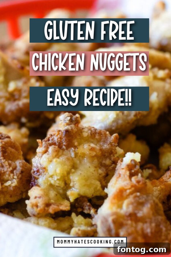 Crispy Gluten-Free Chicken Nuggets served with dipping sauces.