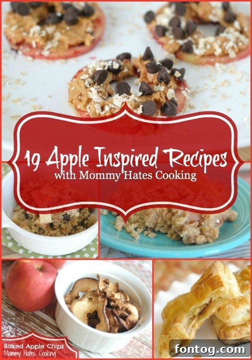 19 Apple Inspired Recipes with Mommy Hates Cooking