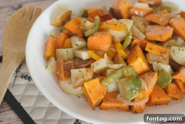 Sweet Potato Harvest dish in a serving bowl.