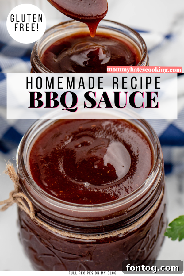 HOMEMADE BBQ SAUCE