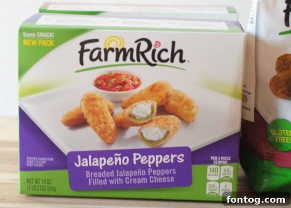 Farm Rich Jalapeno Poppers for Holiday Parties