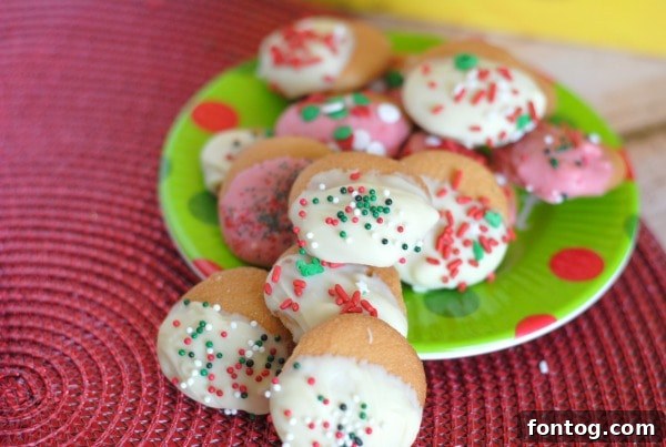 Plate of assorted chocolate covered treats