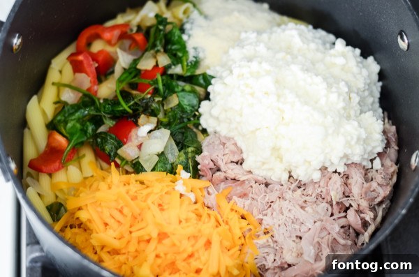 shredded chicken breast for gluten-free florentine