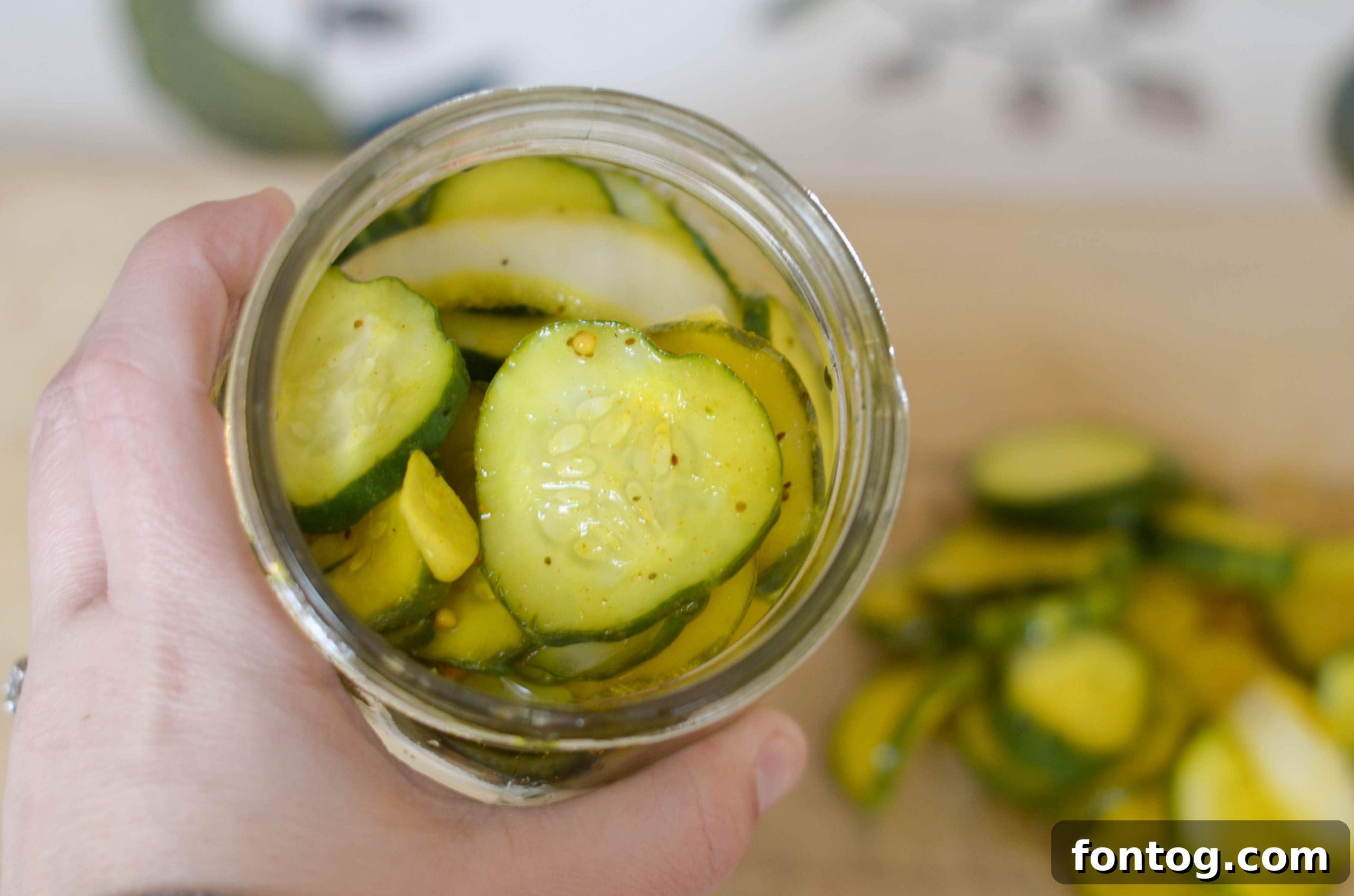 Easy Refrigerator Pickles