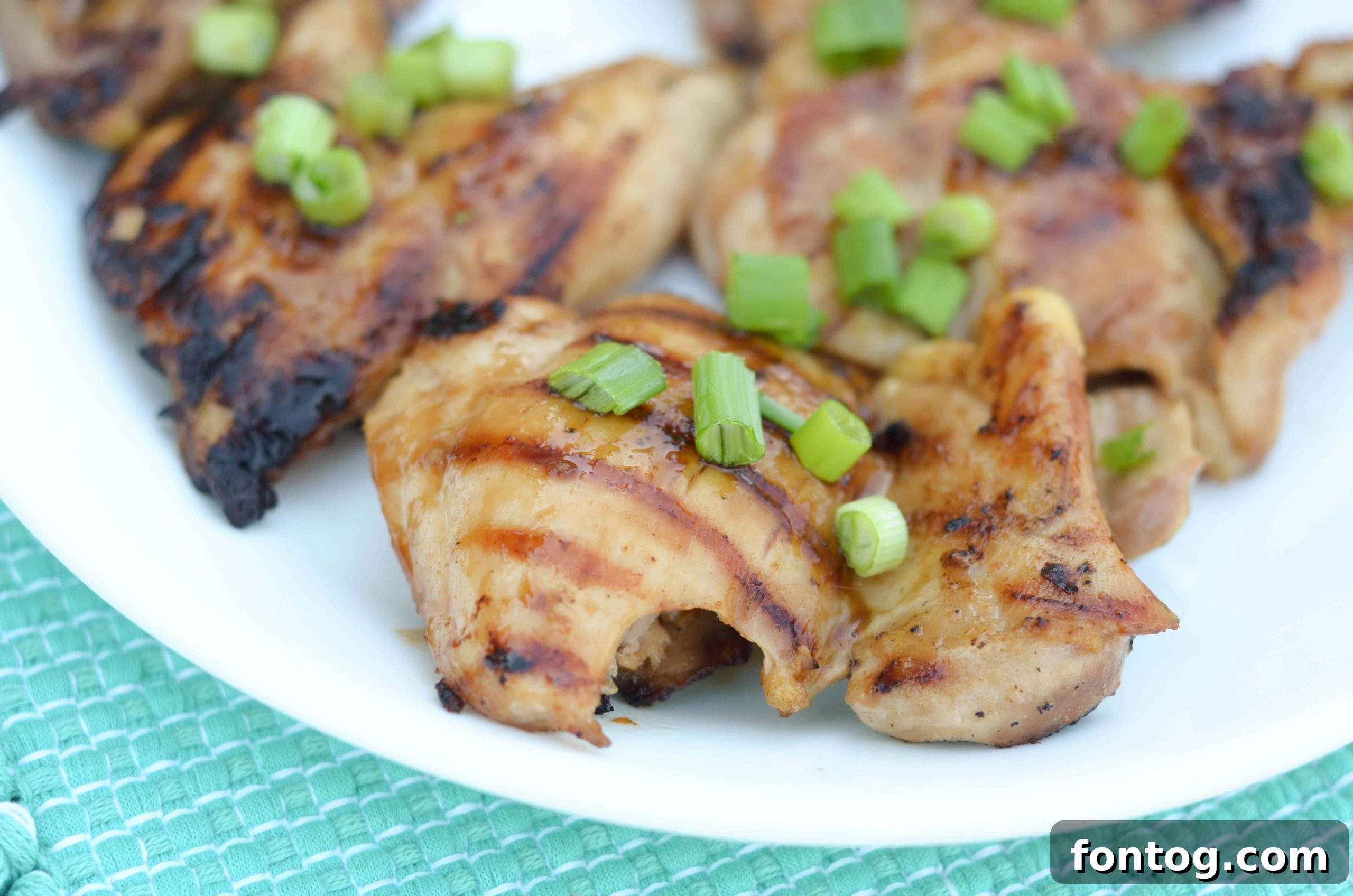 Glazed Chicken Thighs