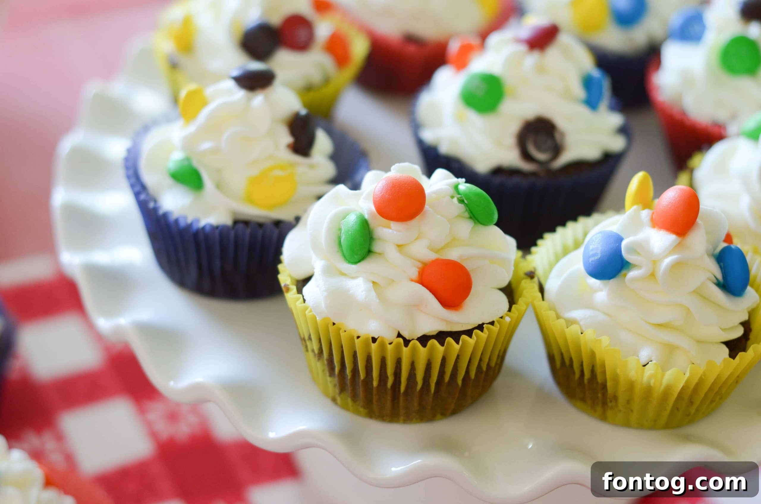 Candy Filled Cupcakes