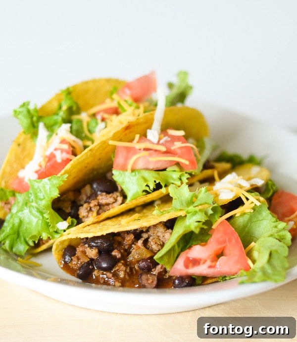 Set-It-and-Forget-It Gluten-Free Taco Meat: Freezer-Friendly Meal Prep 2 Flavorful gluten-free slow cooker taco meat ready for serving