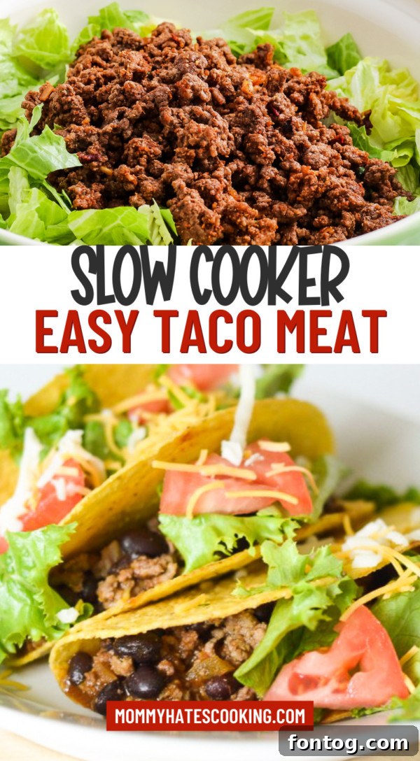 Set-It-and-Forget-It Gluten-Free Taco Meat: Freezer-Friendly Meal Prep 8 Pin for later: Gluten-Free Slow Cooker Taco Meat recipe
