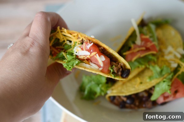 Set-It-and-Forget-It Gluten-Free Taco Meat: Freezer-Friendly Meal Prep 6 Large batch of gluten-free slow cooker taco meat in a crockpot