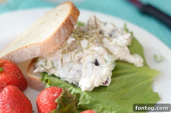 Fresh ingredients for Simple Chicken Salad