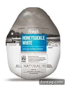 Honeysuckle White Bone-in Turkey Breast before cooking