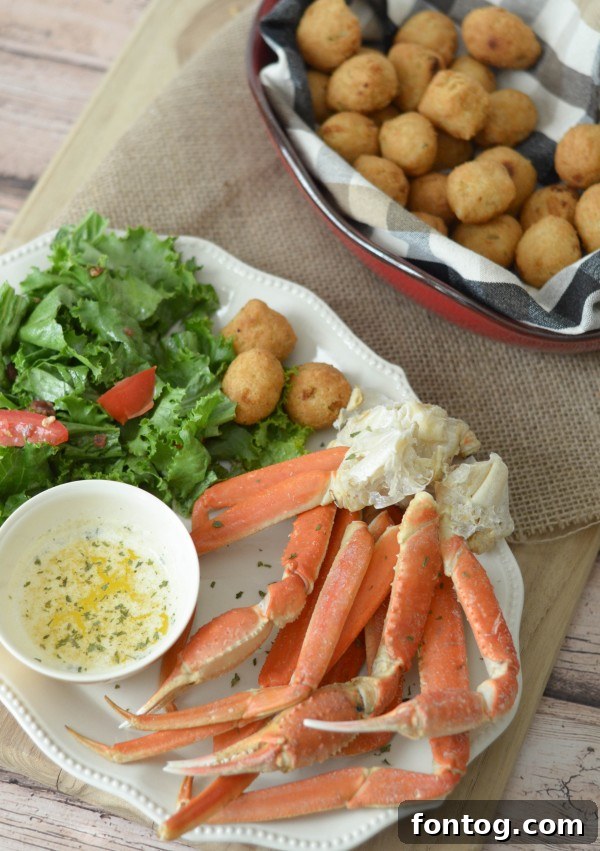 snow-crab-legs-8 - Full meal with sides