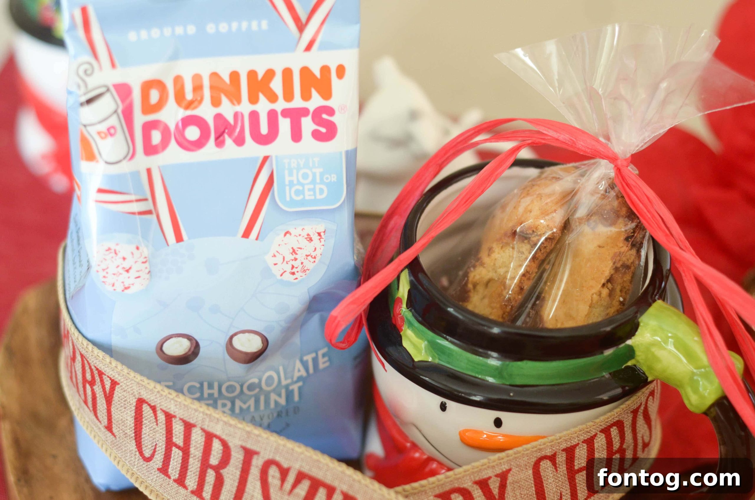 Peppermint Mocha Biscotti