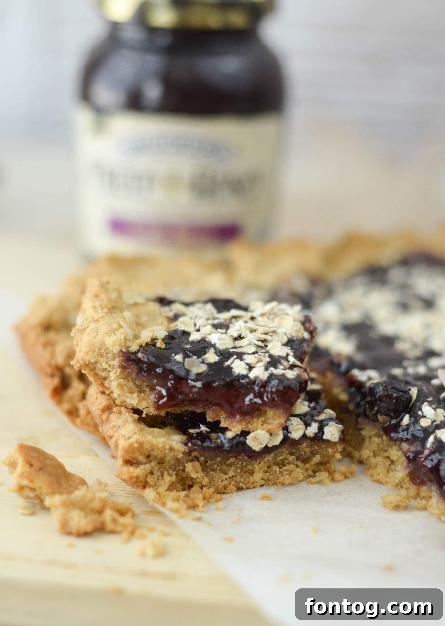 Peanut Butter & Berry Bars